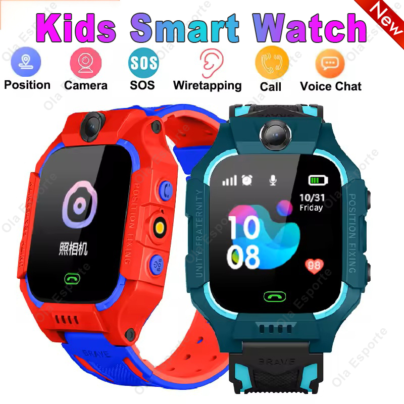 Smartwatch Watches For Kid Boy With Alarm - Smart Watch Kids 2G Sim Card