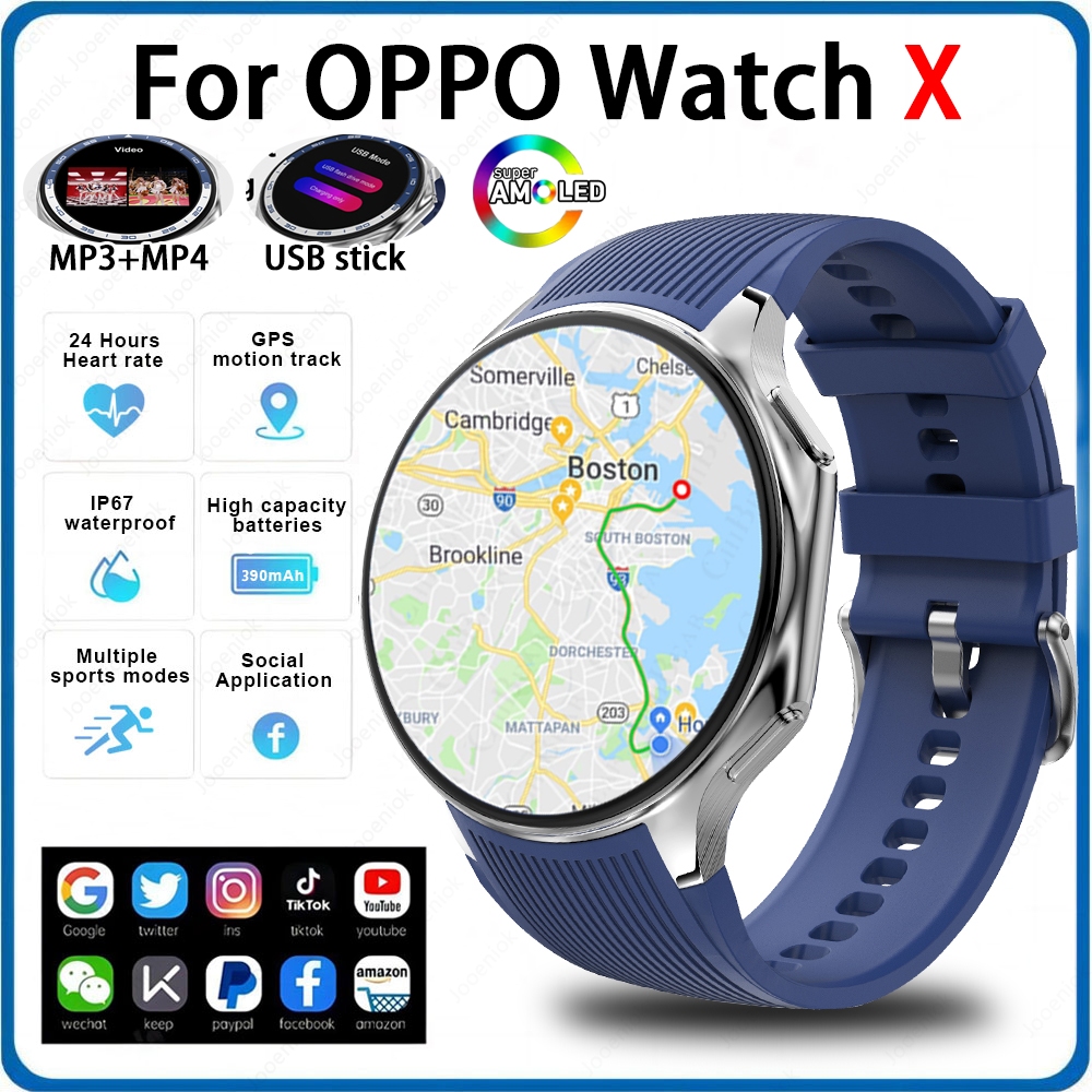 Timex Watches Smartwatch - OPPO Watch X AMOLED 32GB Smartwatch
