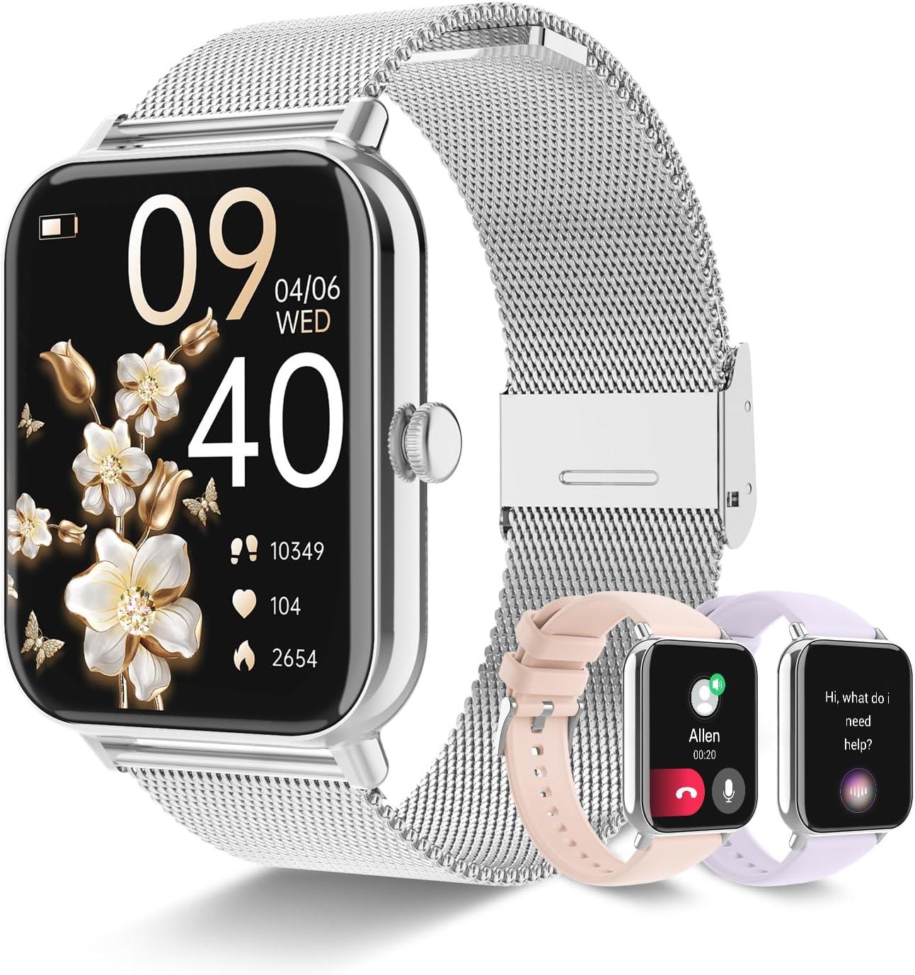 Smartwatch Watches With Bluetooth - Women's Bluetooth Call Smart Watch with