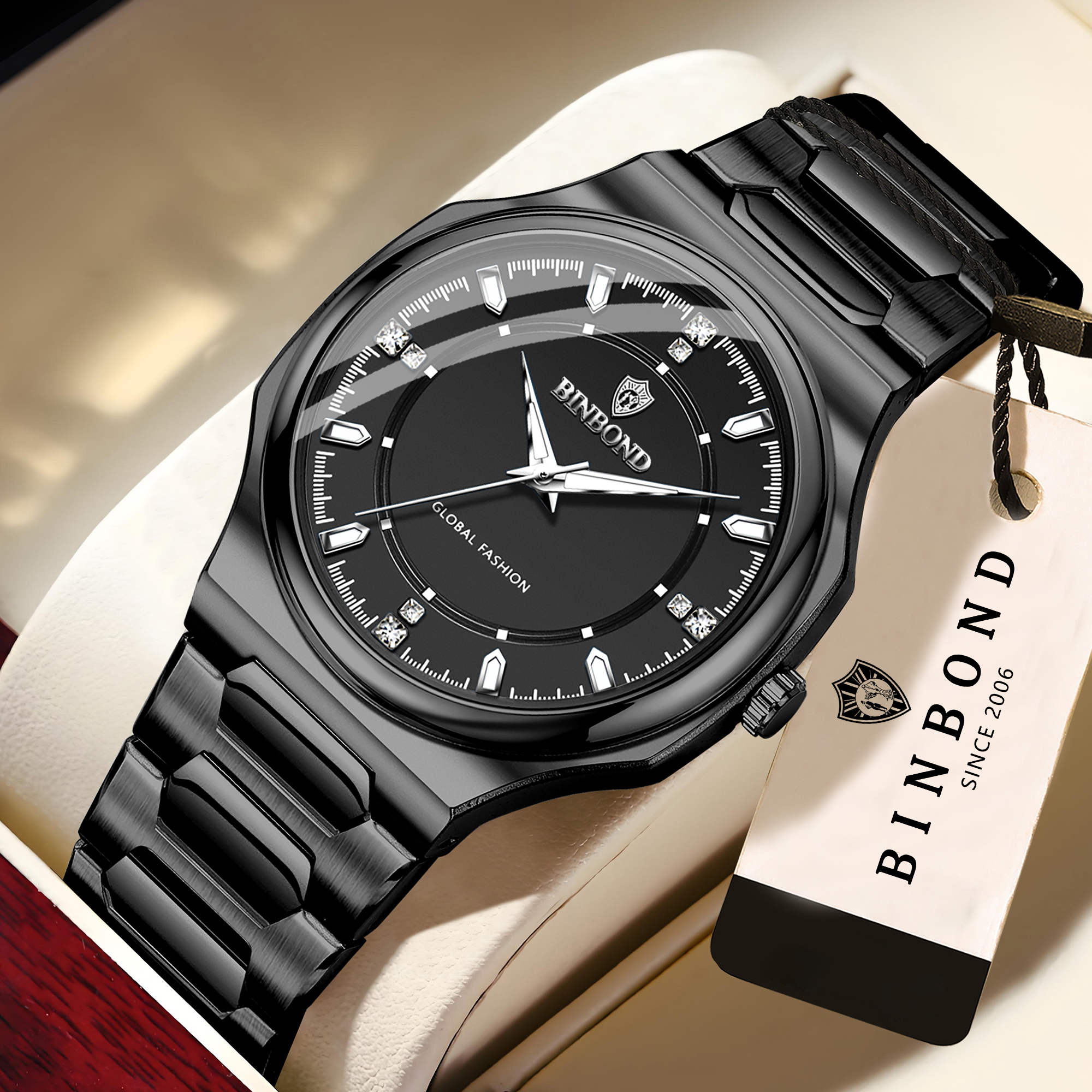 Smartwatch Watches Brands For Men - BINBOND Original Top Brand Men's Watches
