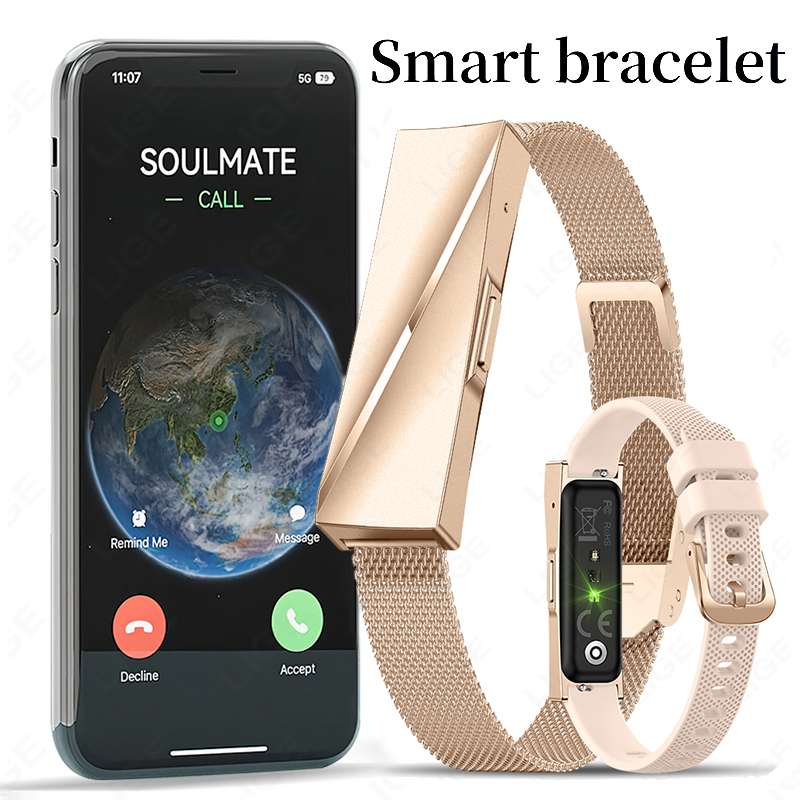 Couple Watches Smartwatch - LIGE Call Reminder Smart Bracelet Sleep