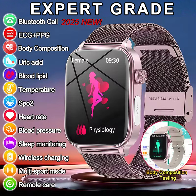 Smartwatch New Watches 2025 - 2025 New ECG+PPG Monitoring Smart Watch