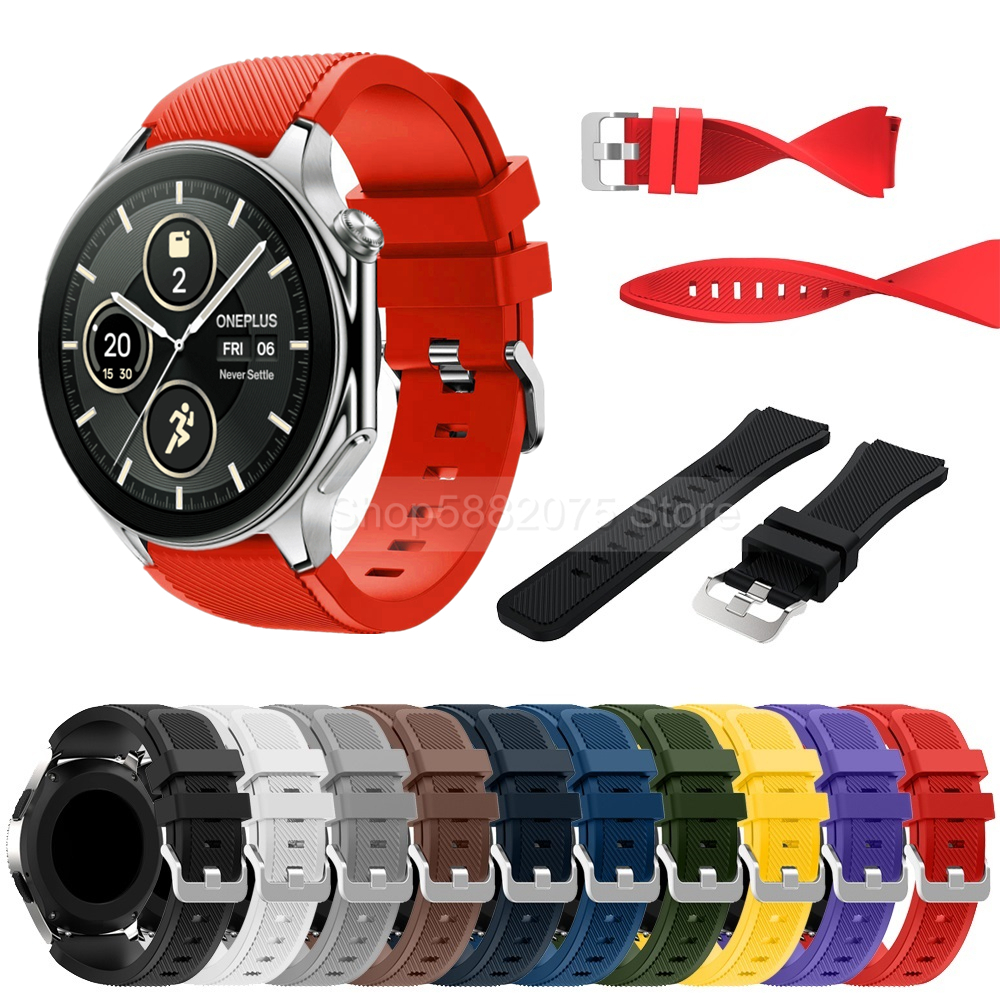 Smartwatch Oneplus Watches - 22mm Silicone Strap For OPPO Watch