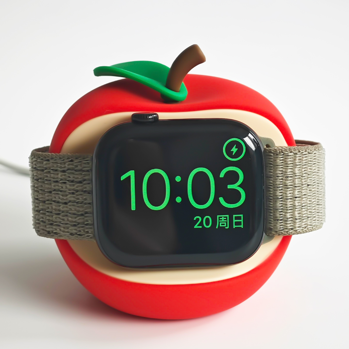 Watch Charging Dock - Silicone Watch Charger Stand For Apple
