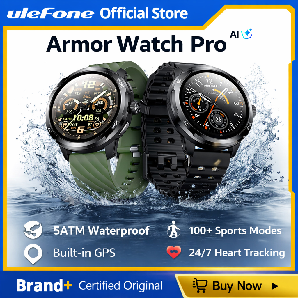 Smartwatch Watches For Men With Gps - Ulefone Armor Watch Pro Smartwatch 1.5