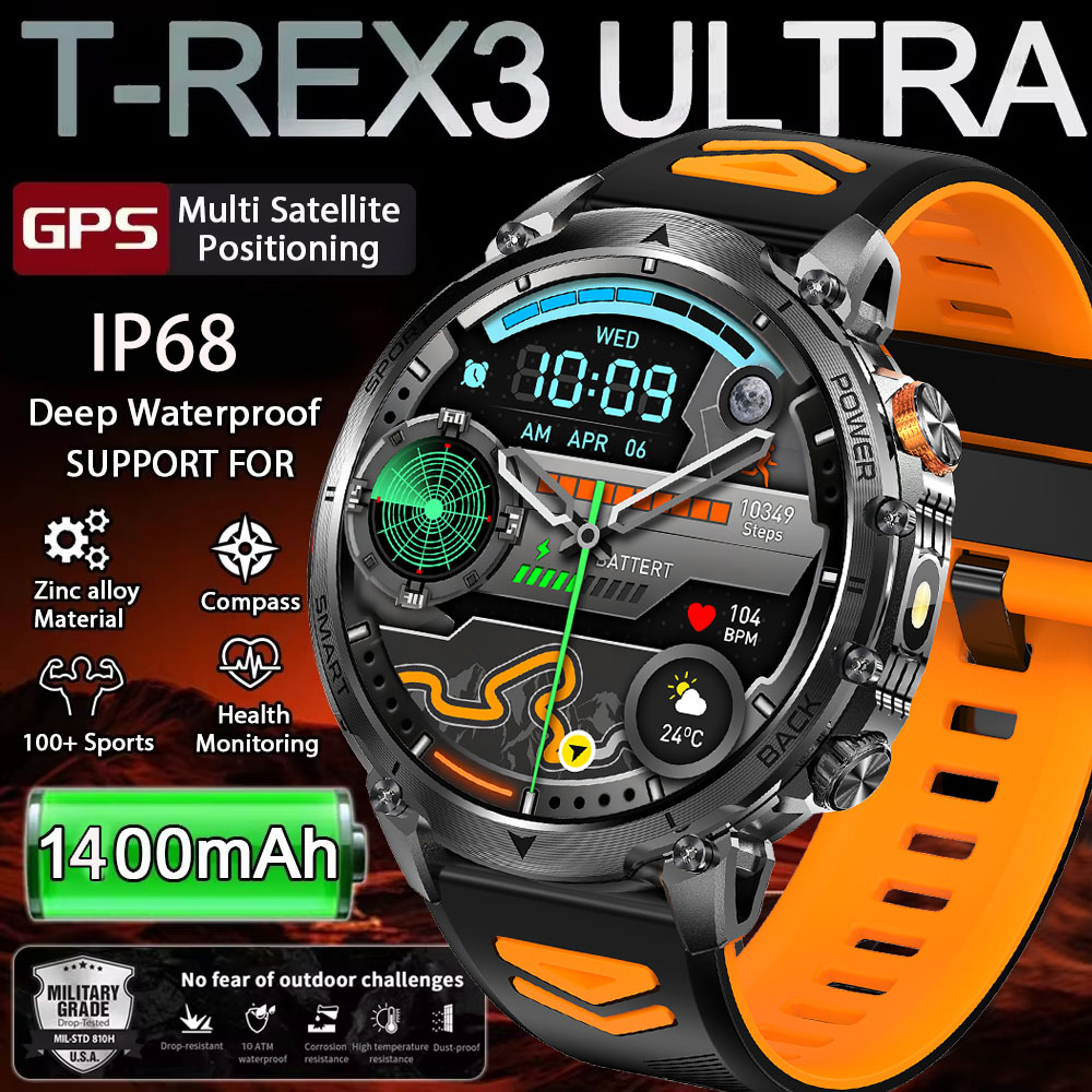 Smartwatch Watches For Men With Gps - 2026 New 1.46 Inch HD screen