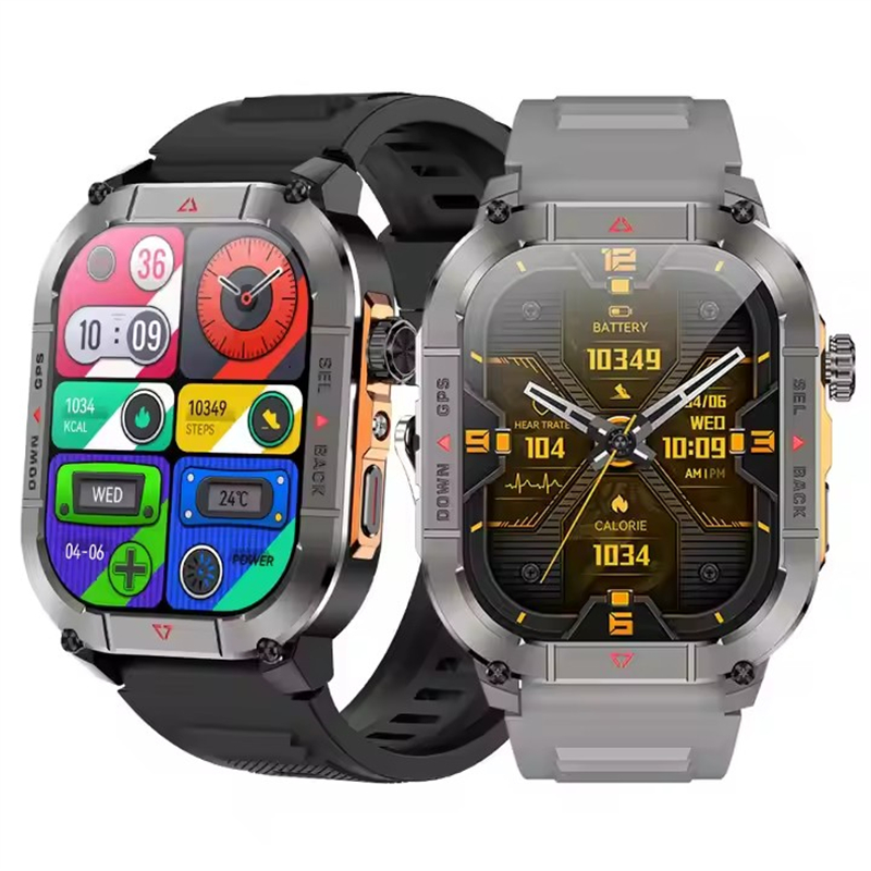 Smartwatch Watches For Men With Gps - New HK84 Men Smart Watch AMOLED