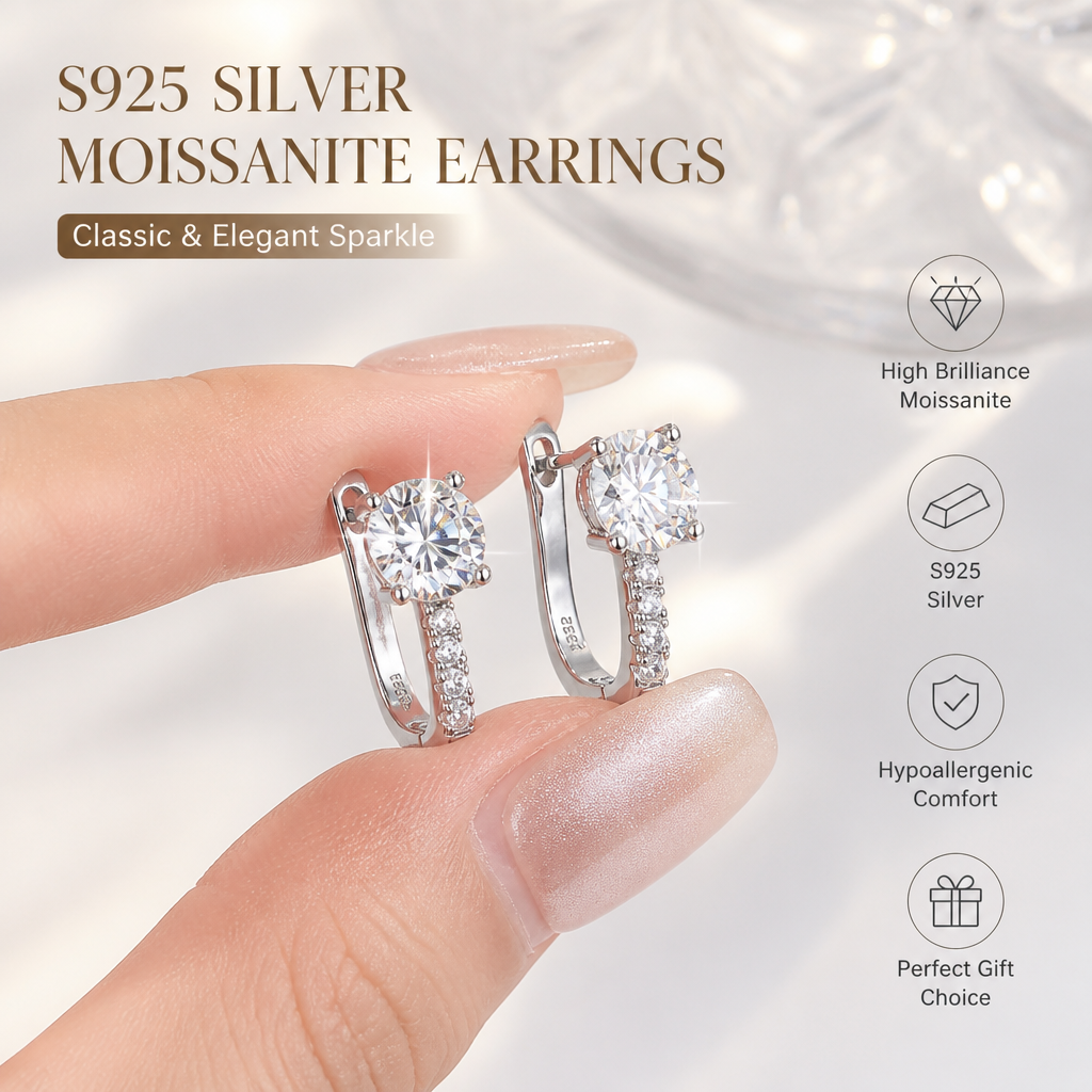 Vs Smartwatch - U Style Stud Earrings For Women