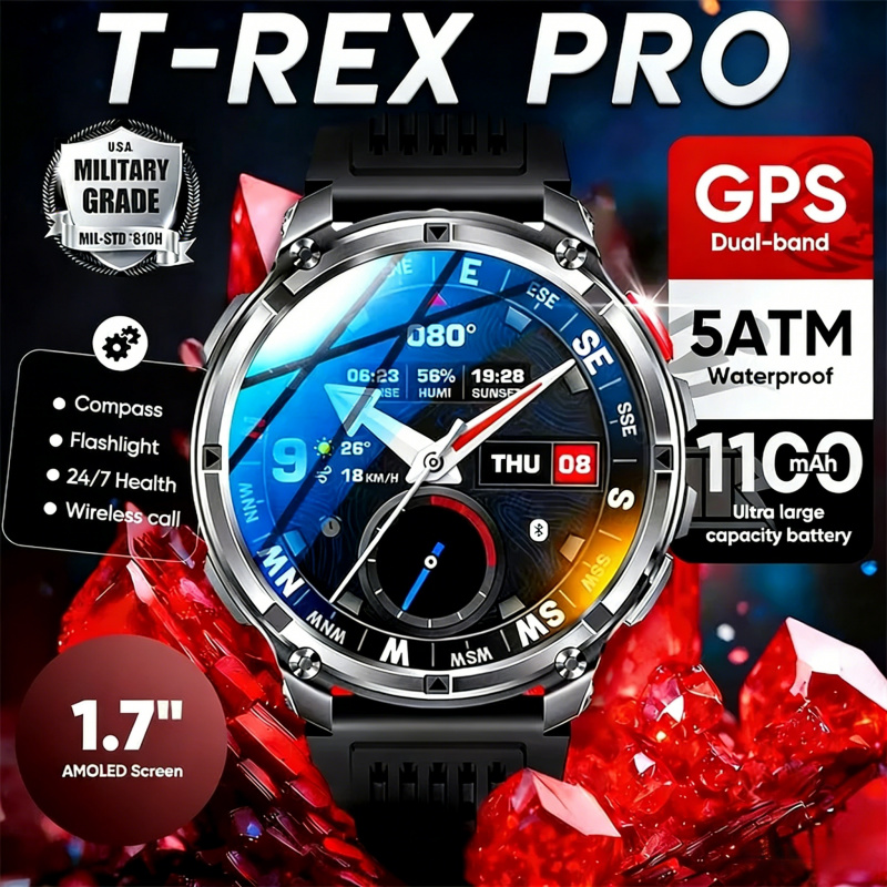 Smartwatch Watches Wallpaper - Outdoors Military Smart Watches Push Message