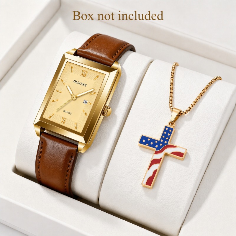 Smartwatch Watches Brands For Men - Fashion Men Watches Necklace Set Top