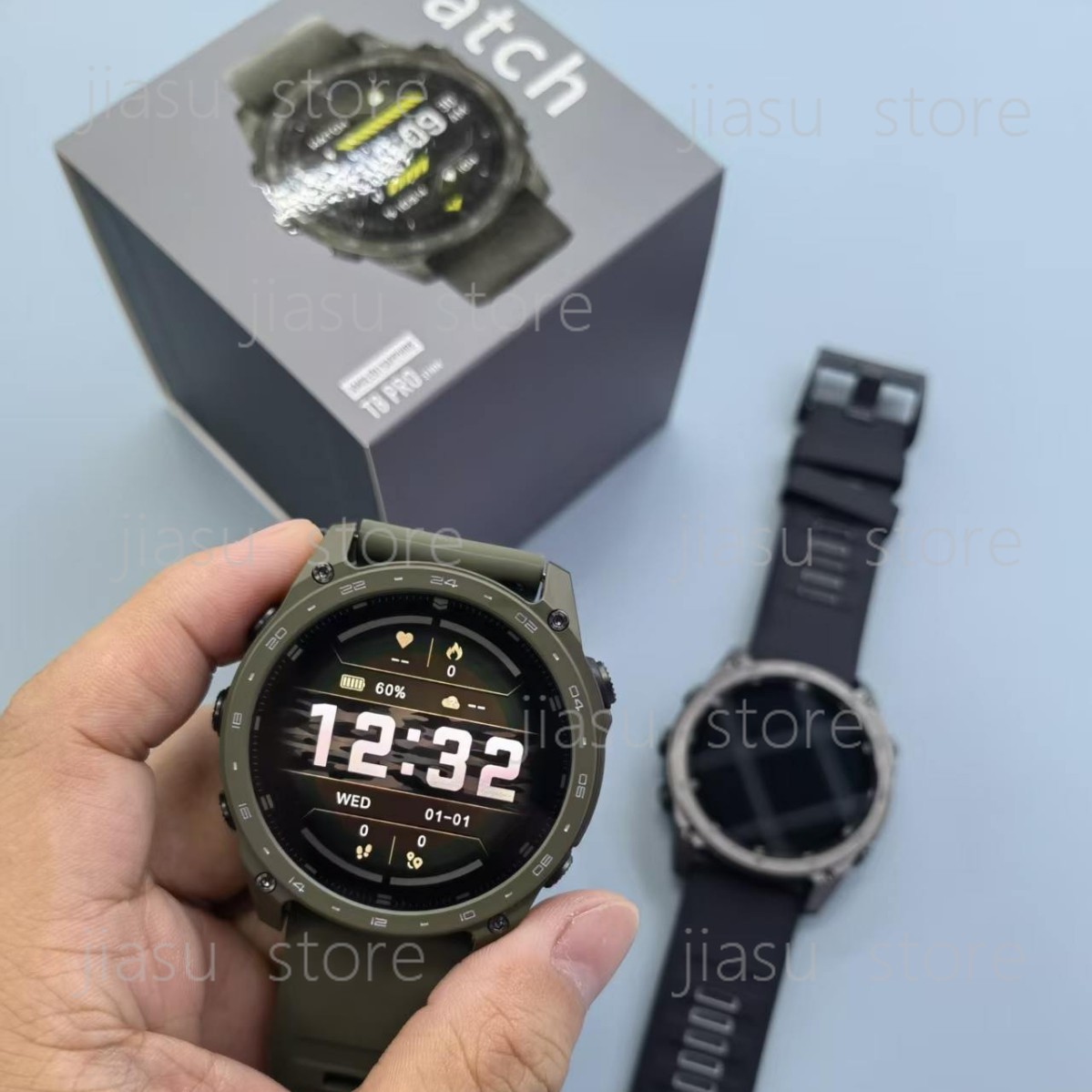 Smartwatch Watches With Bluetooth - T8PRO GPS Waterproof Smart Watch 51MM