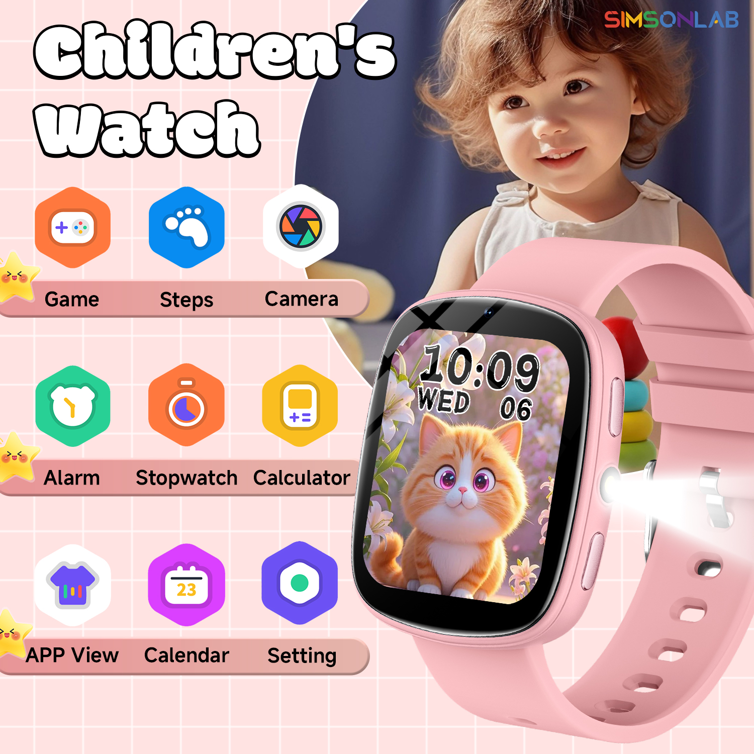 Smartwatch Watches For Kid Boy With Alarm - NEW Smart Watch for Children Touch