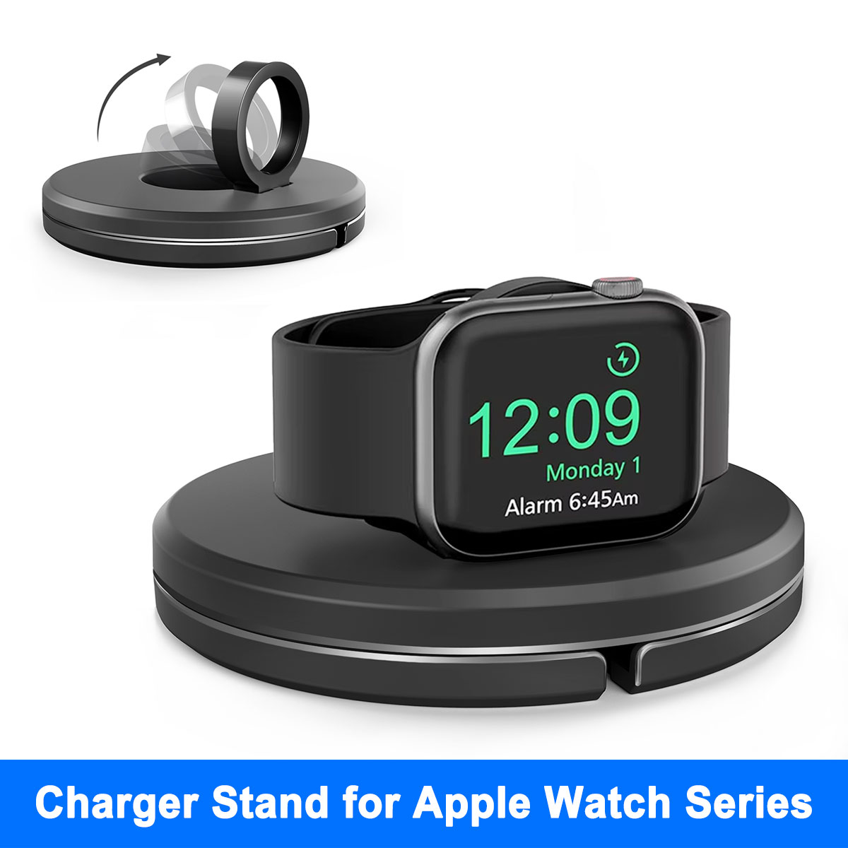 Watch Charging Dock - Charger Stand For Apple Watch 9