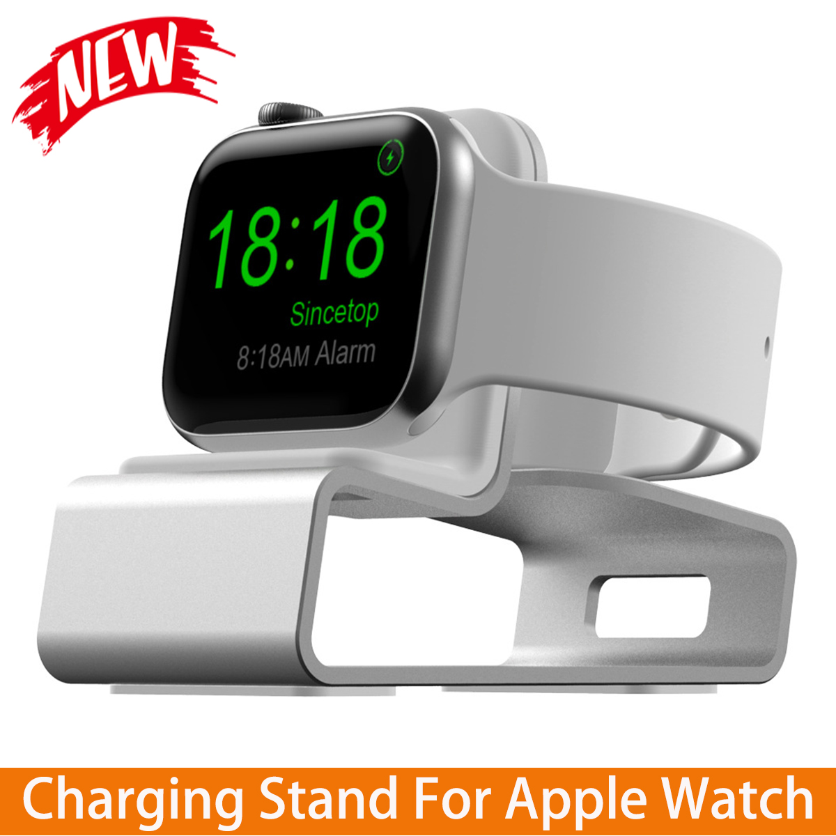 Watch Charging Dock - Aluminum Charging Stand for Apple Watch