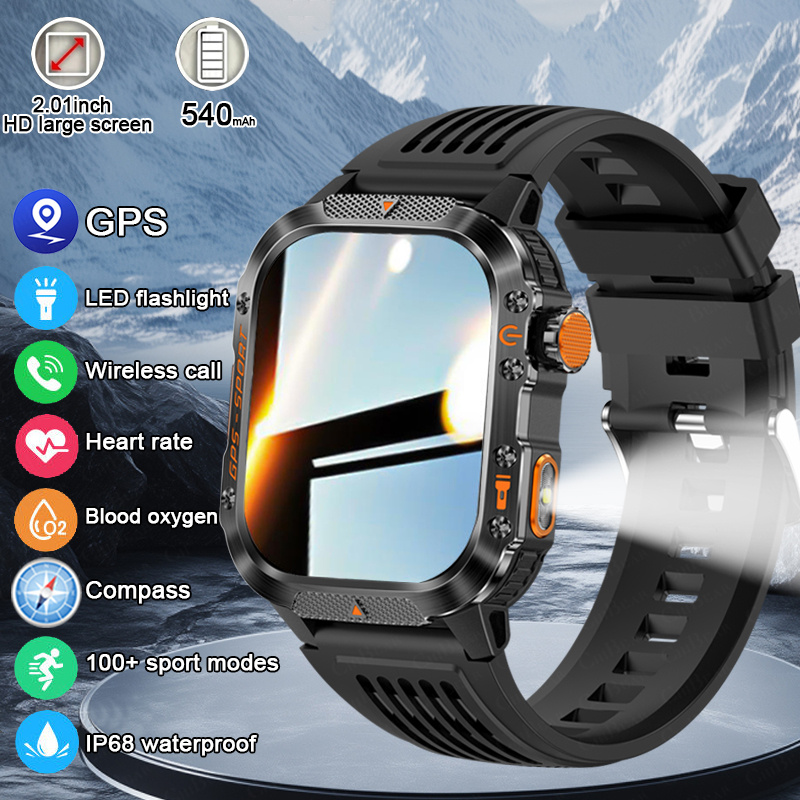 Smartwatch New Watches 2025 - 2025 New Military Sports Smart Watch