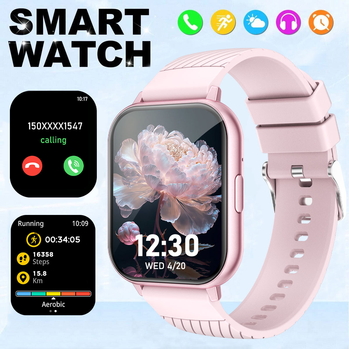 Smartwatch Watches Wallpaper - Multifunctional Smart Watch 1.83