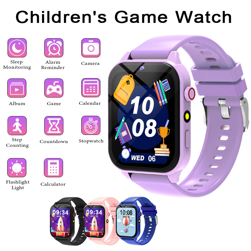 Smartwatch Watches For Kid Boy With Alarm - Smartwatch Children's Games Watch 1.83 Inch