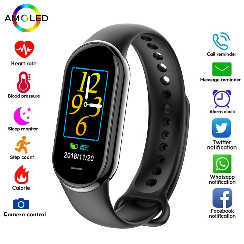 Smartwatch New Watches 2025 - New Original Small M8 Band Smart