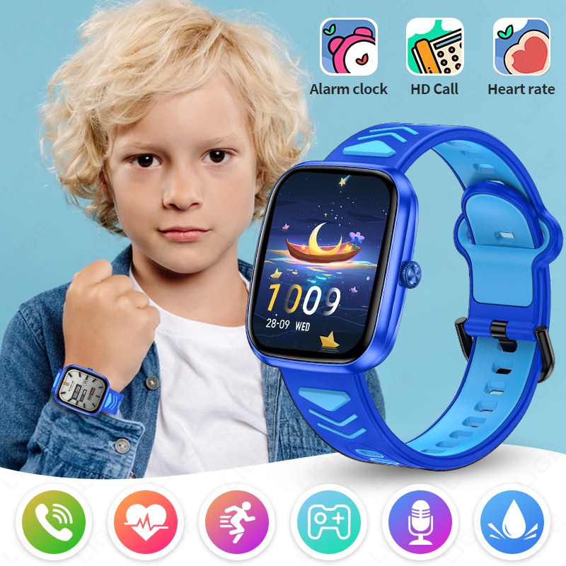 Smartwatch Watches For Kid Boy With Alarm - LIGE 2026 Kids Smart Watch Child