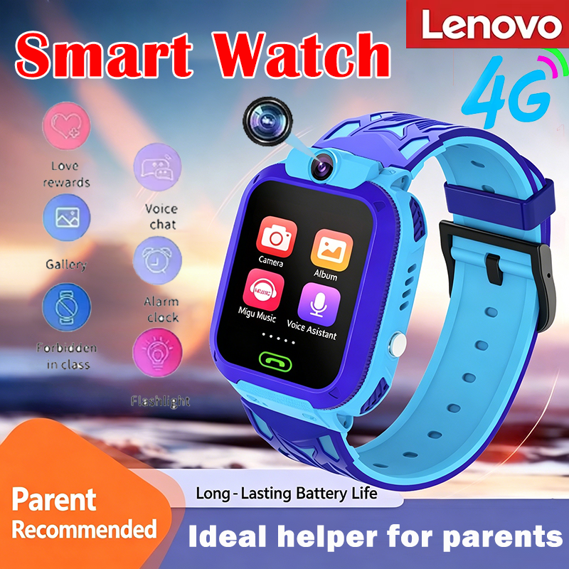 Smartwatch Watches For Kid Boy With Alarm - Lenovo 2026 New 5G Waterproof Kids