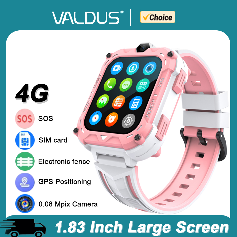 Smartwatch New Watches 2025 - VALDUS VK39 4G Kids Smartwatch GPS