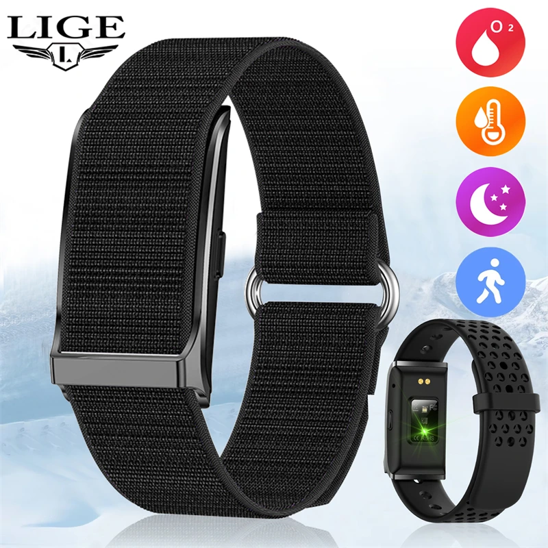Couple Watches Smartwatch - LIGE Couple Smart Bracelet Fitness Tracker