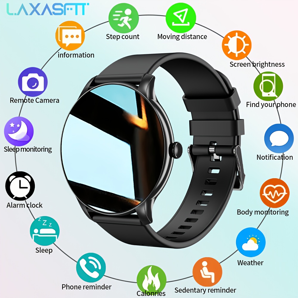 Smartwatch New Watches 2025 - LAXASFIT Outsport Smart Watch Bluetooth Calling