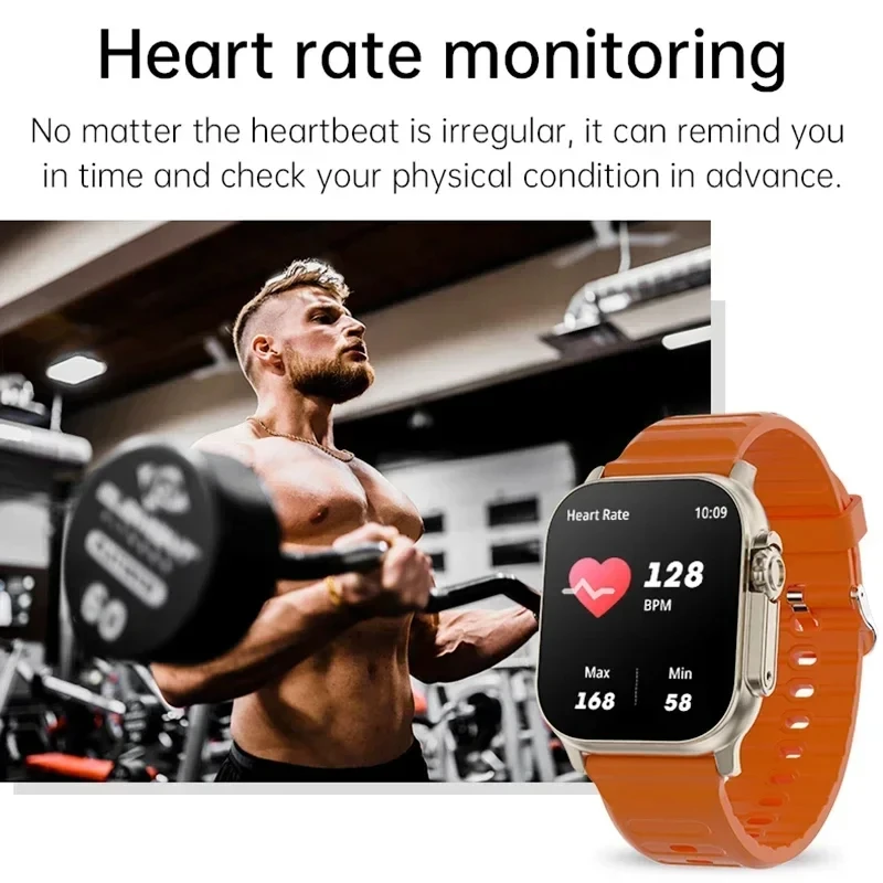 New Watch T10 Ultra Smart Watc - Smartwatch Watches For Men With Gps recension och pris