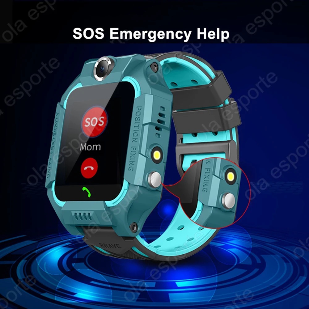 Smart Watch Kids 2G Sim Card S - Smartwatch Watches For Kid Boy With Alarm recension och pris