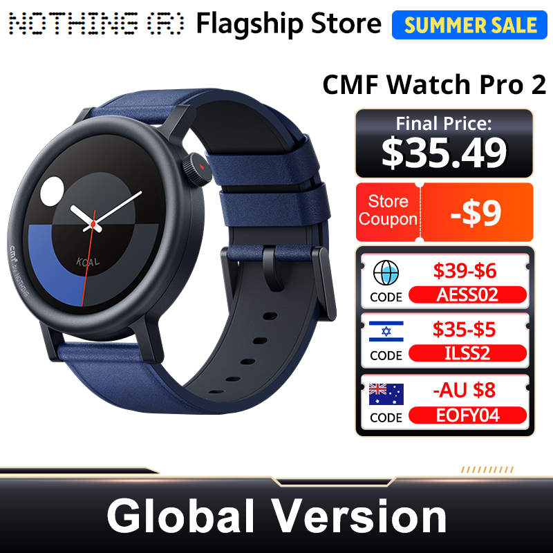 CMF by Nothing Watch Pro 2 Glo - Timex Watches Smartwatch recension och pris