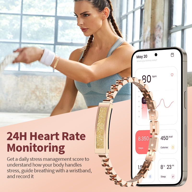 LIGE New Smart Bracelet Stylis - Smartwatch Stylish Watches For Women recension och pris
