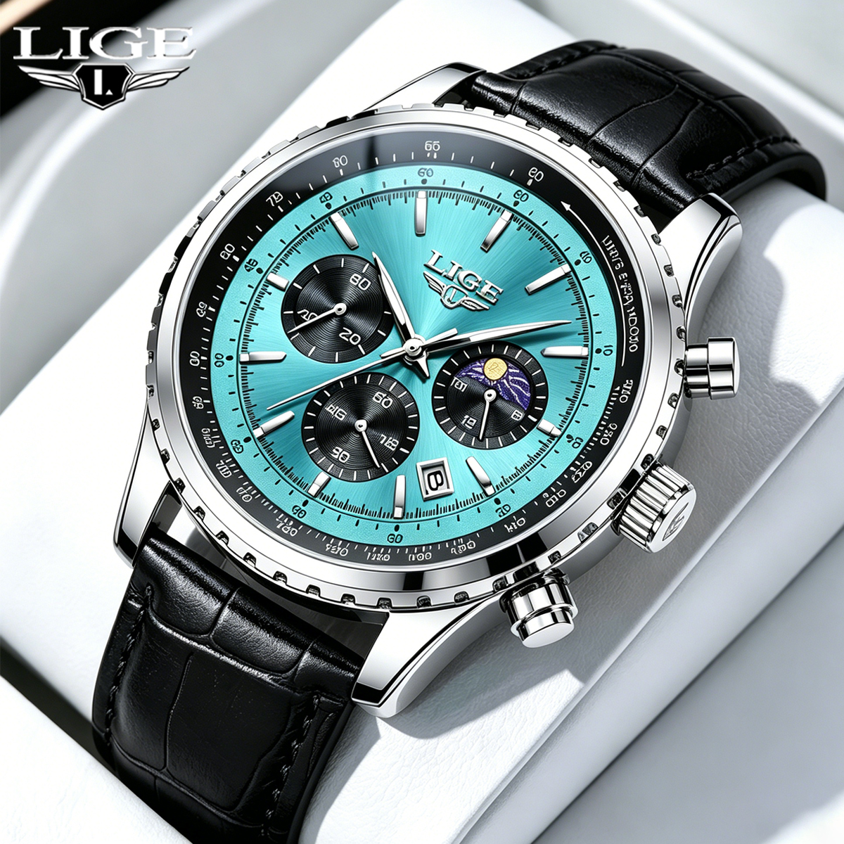 LIGE Top Brand Luxury New Men  - Smartwatch Watches Brands For Men recension och pris