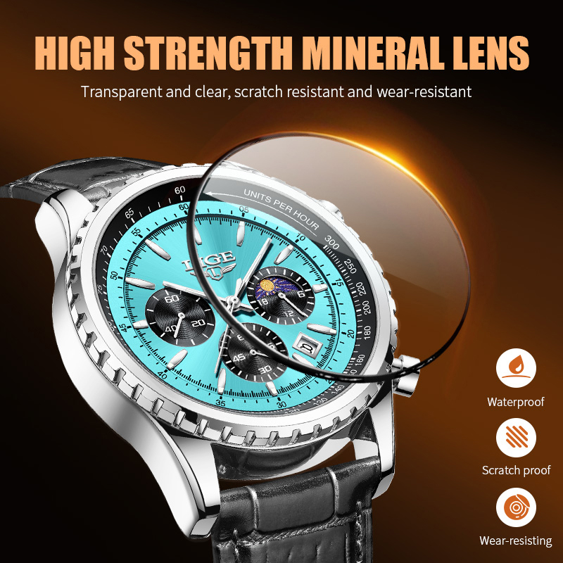 LIGE Top Brand Luxury New Men  - Smartwatch Watches Brands For Men recension och pris