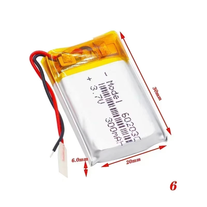 3.7V 300mAh 602030 Lithium Bat - Smartwatch Watches With Bluetooth recension och pris