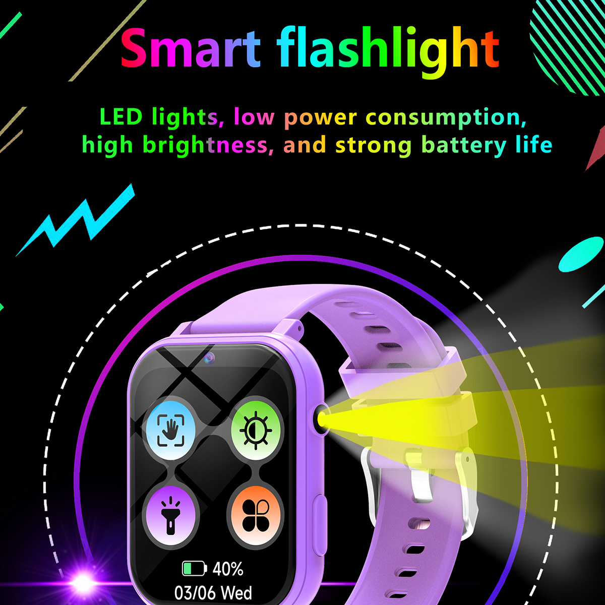 New Fashion Smart Watch For Ch - Smartwatch Watches For Kid Boy With Alarm recension och pris