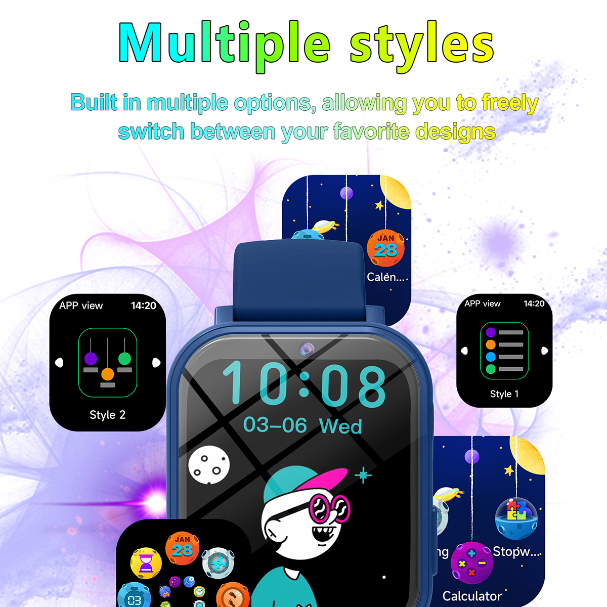 New Fashion Smart Watch For Ch - Smartwatch Watches For Kid Boy With Alarm recension och pris
