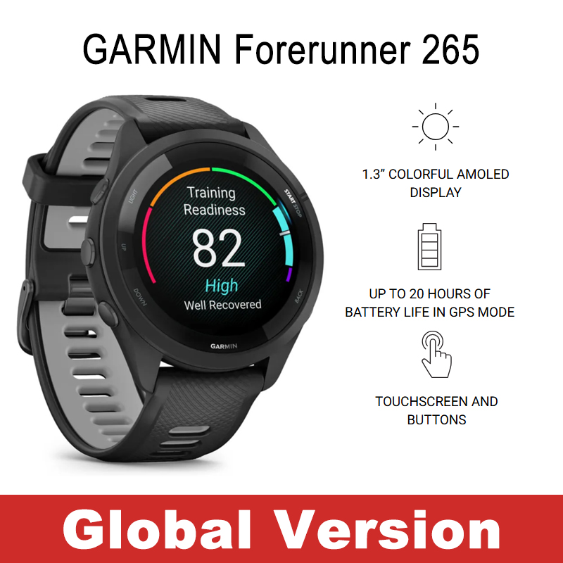 Garmin Forerunner 265 Running  - Timex Watches Smartwatch recension och pris