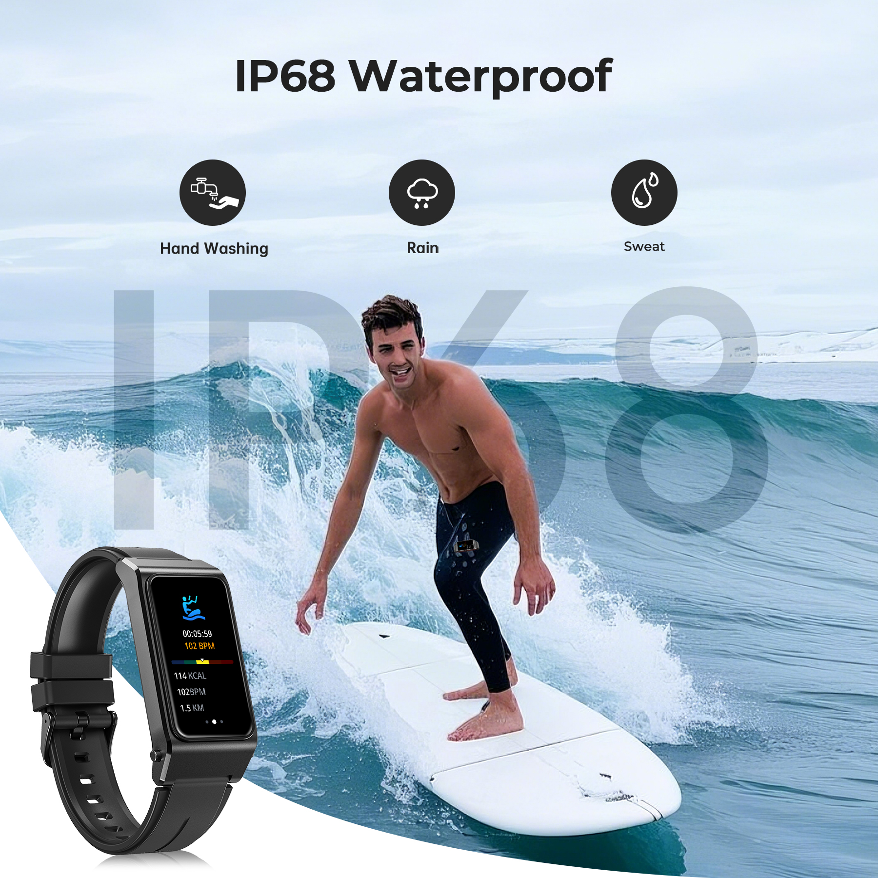 OUKITEL BT11 Smartwatch Blueto - Smartwatch Health Watches recension och pris