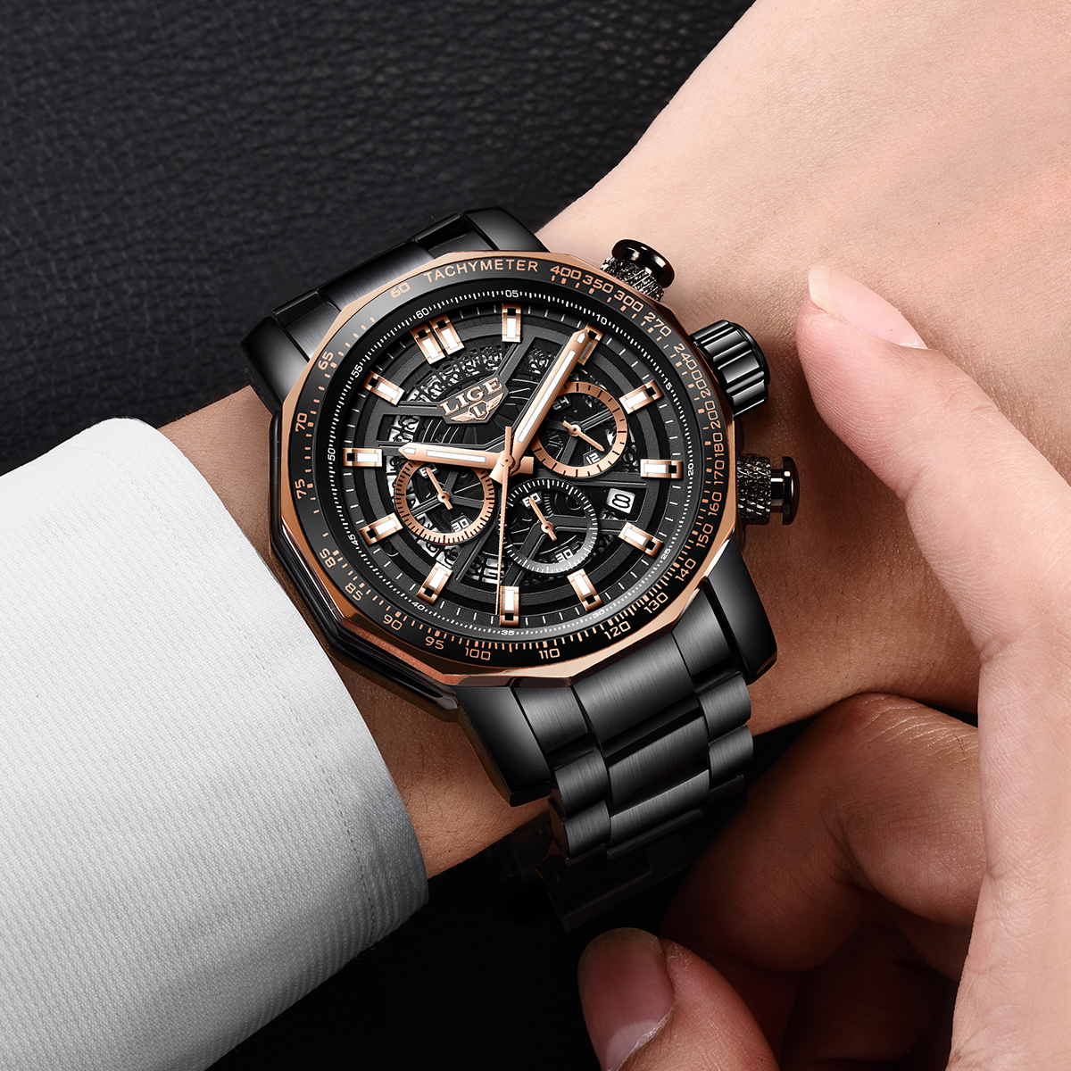 LIGE Sport Watches For Men Fas - Smartwatch Watches Brands For Men recension och pris