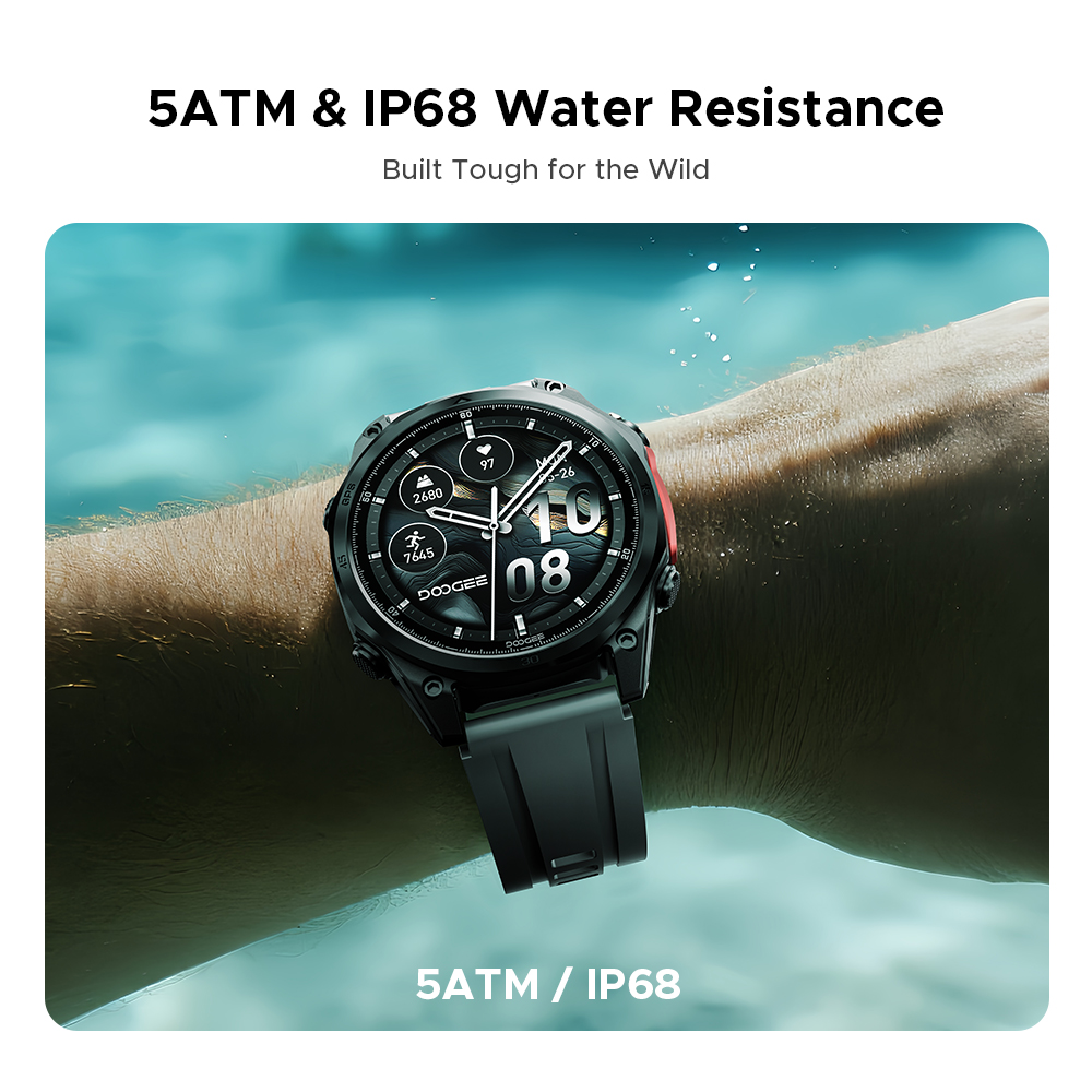 DOOGEE ANYWISE W1 PRO Smartwat - Smartwatch Health Watches recension och pris