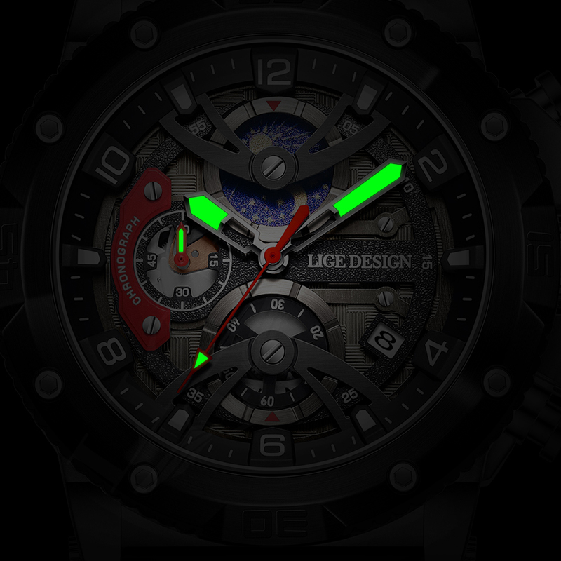 LIGE Top Brand Luxury Men Watc - Smartwatch Watches Brands For Men recension och pris