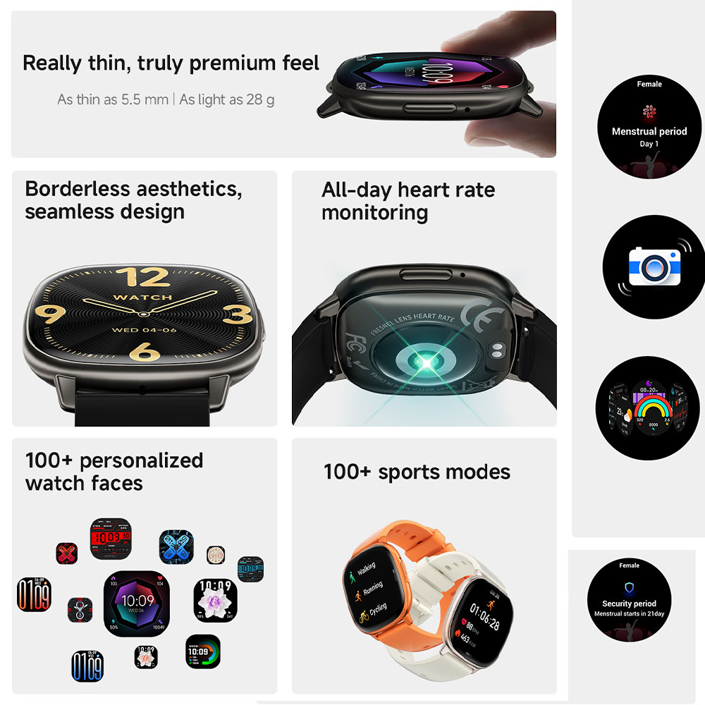 New Ultra-thin Fashion Smartwa - Smartwatch Stylish Watches For Women recension och pris