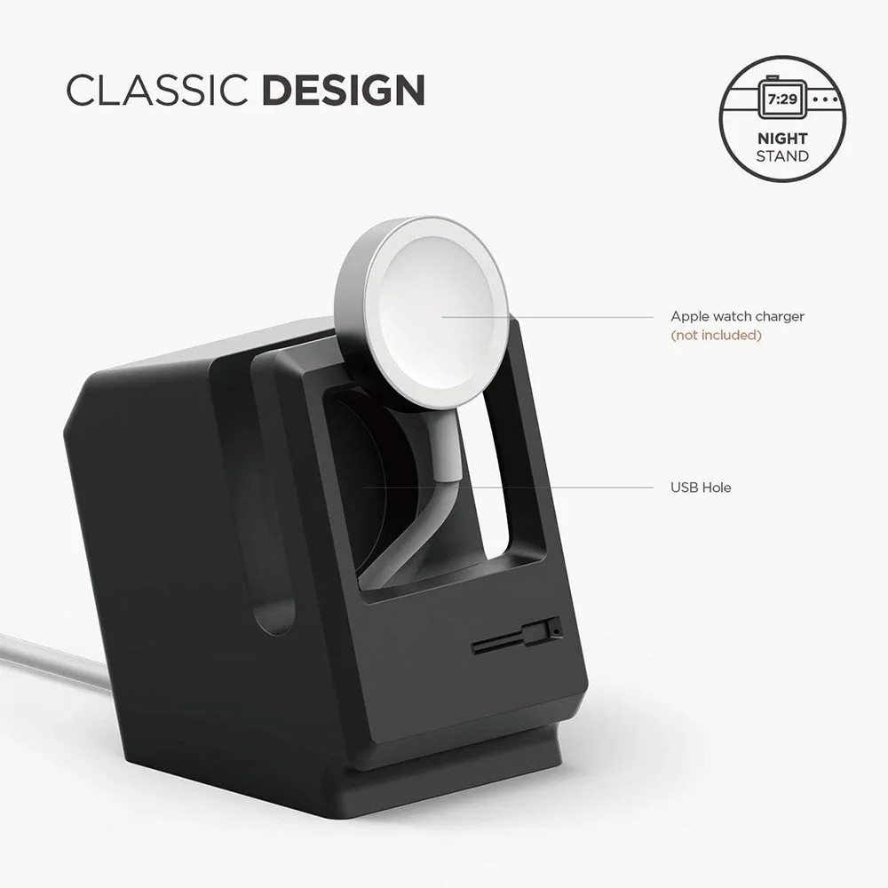Silicone Charger Stand For App - Watch Charging Dock recension och pris