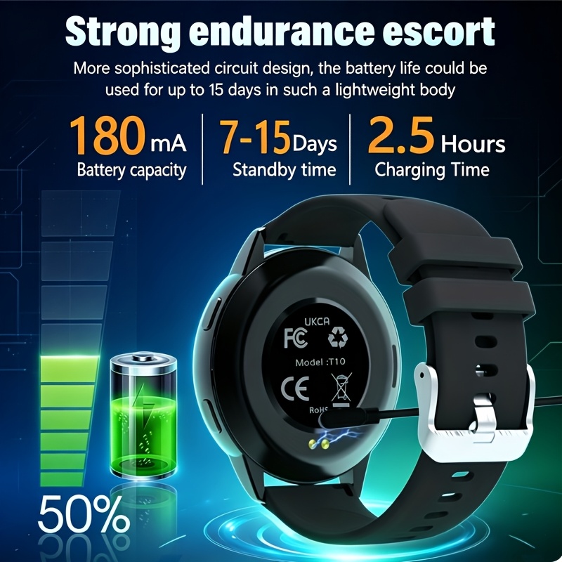 New Large Screen Round Sports  - Couple Watches Smartwatch recension och pris