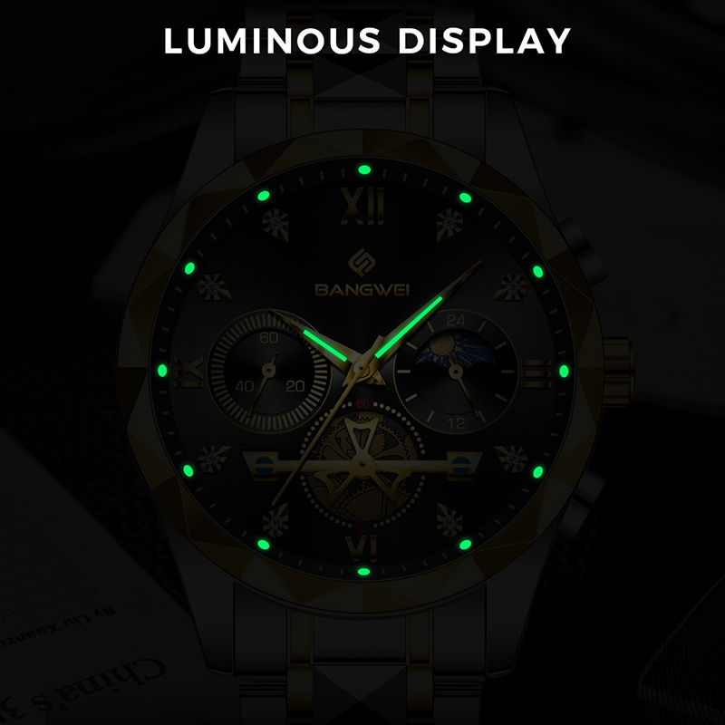 BANGWEI Mens Watches LIGE Top  - Smartwatch Watches Brands For Men recension och pris