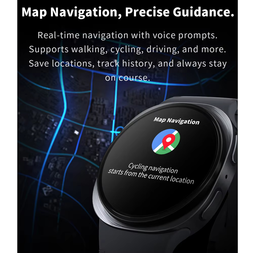 2026 Watch GPS Track Smart Wat - Smartwatch Watches For Men With Gps recension och pris