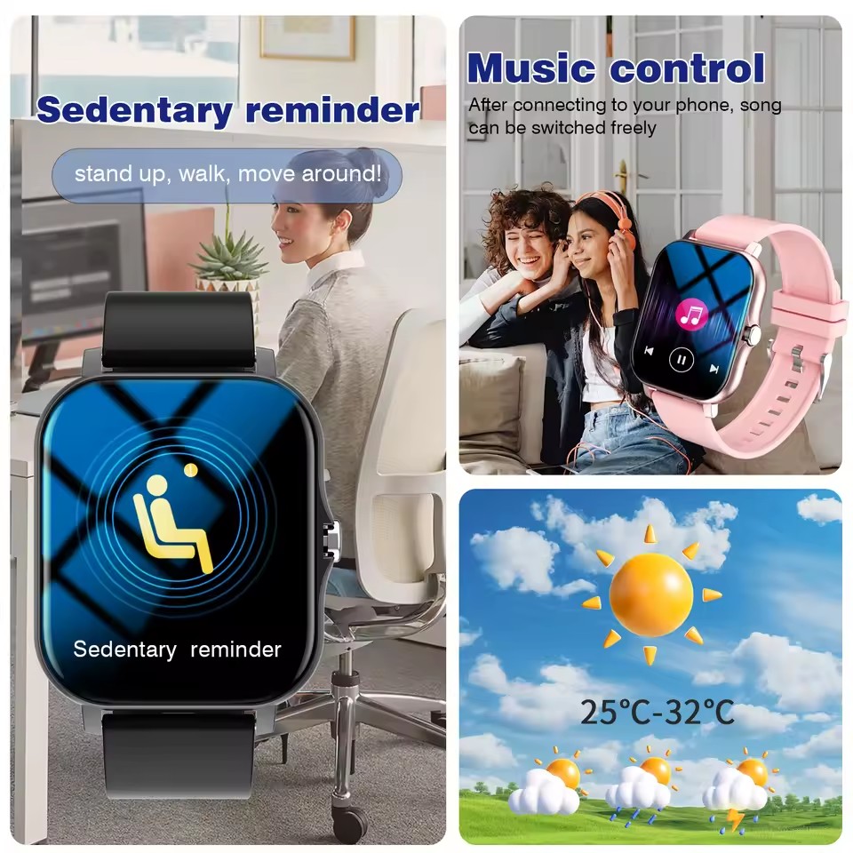 2026 Outdoor Sports Smart Watc - Smartwatch Watches Wallpaper recension och pris