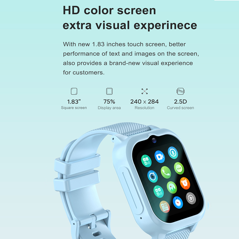 Smart Watch Kids 4G GPS WIFI V - Smartwatch Watches For Kid Boy With Alarm recension och pris