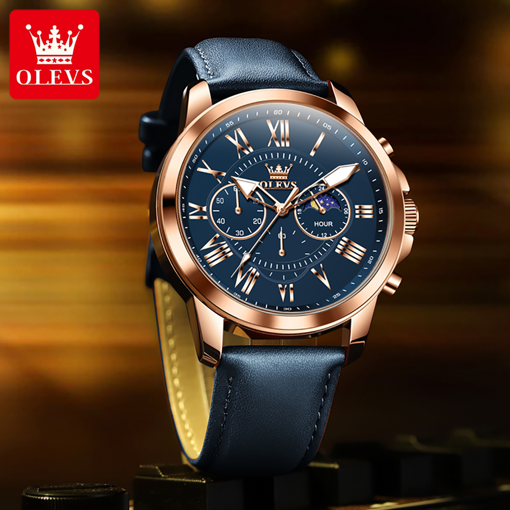 OLEVS 3632 Men Brand Watch Mul - Smartwatch Watches Brands For Men recension och pris