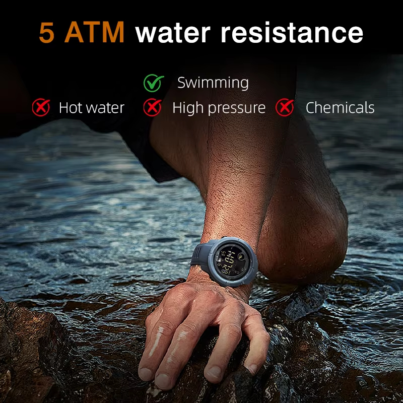 NORTH EDGE NEW MARS 5 Men's Di - Smartwatch Military Watches For Men recension och pris